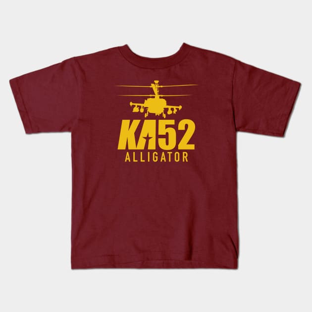 KA-52 Alligator Kids T-Shirt by TCP